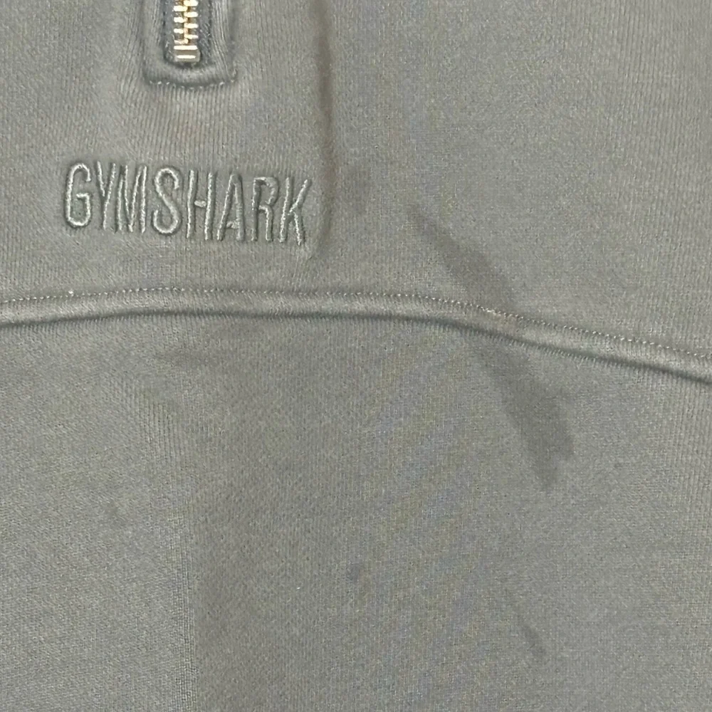 Gymshark Black Cropped Half-Zip Turtleneck Sweatshirt #129 - Picture 4 of 4